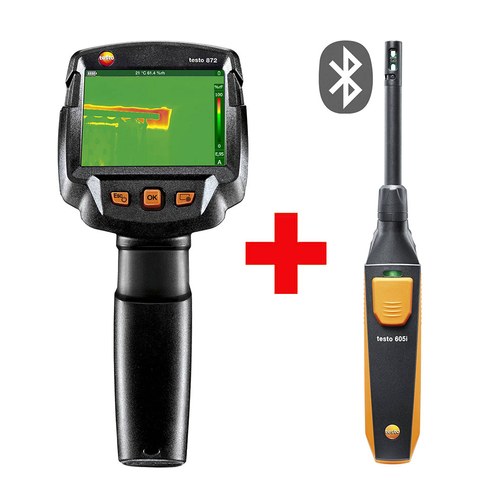 Комплект тепловизор Testo 872 + 605i (0560 8724)