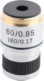 Объектив 60X/0,85 (160/0,17) подпружиненный для микроскопа
